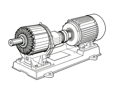 Производство насосов motor rotor balancing