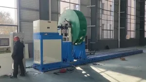 Горизонтальный балансировочный станок на жестких опорах YYW-20000 (карданный привод) (Ø3500 мм, до 20000 кг)