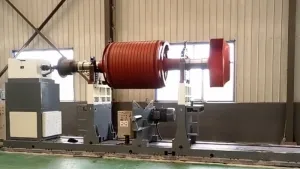 Горизонтальный балансировочный станок на жестких опорах YYW-30000 (карданный привод) (Ø4000 мм, 2000-30000 кг)