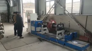 Балансировочный станок для динамической калибровки крыльчатки вентилятора